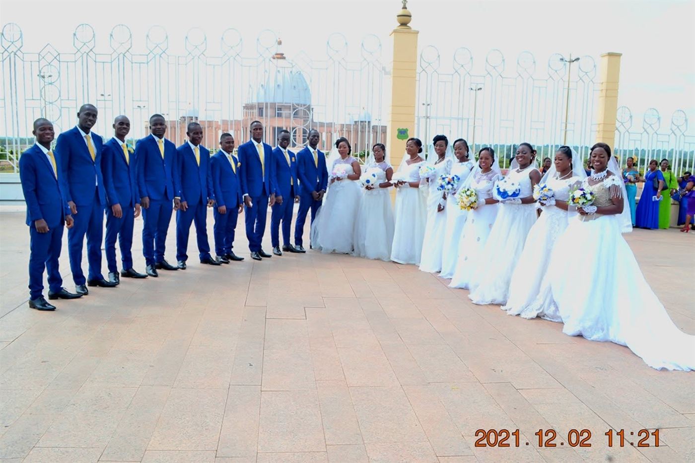 Mariage collectif – Yamoussoukro, décembre 2021