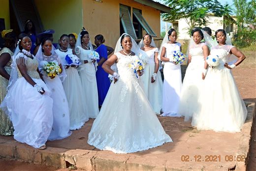 Mariage collectif – Yamoussoukro, décembre 2021