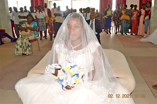 Mariage collectif – Yamoussoukro, décembre 2021