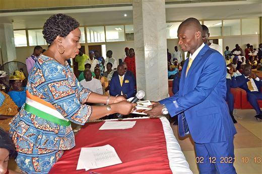 Mariage collectif – Yamoussoukro, décembre 2021