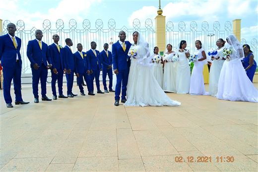 Mariage collectif – Yamoussoukro, décembre 2021