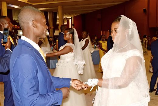 Mariage collectif – Yamoussoukro, décembre 2021